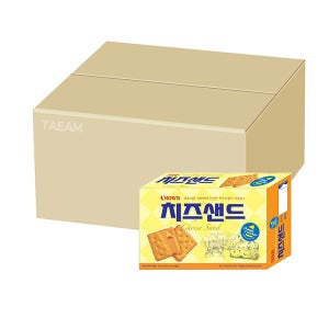크라운 치즈샌드 180g 8개