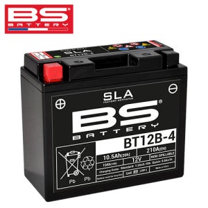 BS배터리(비에스배터리) BT12B-4 12V 10.5Ah (YT12B-4) 베스파 VESPA949 ZX-10R XVS400 XMAX300 엑스맥스 R1(99-03)