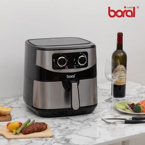 보랄 대용량 가정용 에어플라이어 7.5L 에어프라이어 HNZ-AF580QK