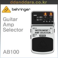 BEHRINGER AB100 GUITAR/AMP SELECTOR 기타/앰프 AB 셀렉터 AB-100 기타이펙터