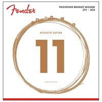 펜더 어쿠스틱 기타 인청동 기타 스트링 줄 11-52 60CL /Fender, Acoustic Guitar Phosphor Bronze Strings