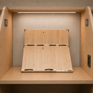 위즈 2단 독서대 루미60M2 책받침대 공시생 높이 각도 조절 북스탠드 거치대