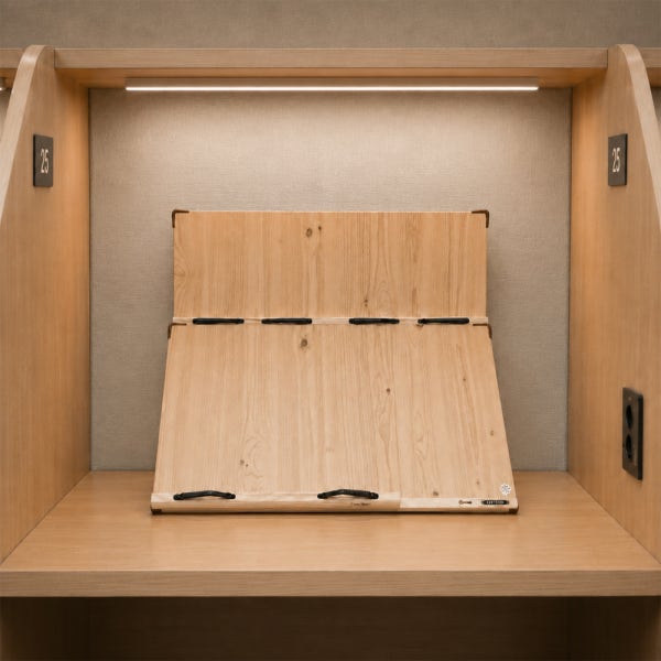 위즈 2단 독서대 루미60M2 책받침대 공시생 높이 각도 조절 북스탠드 거치대