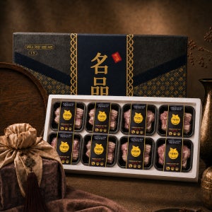 으뜸한돈 냉장 삼겹살+목살 선물세트 4kg 구이용 선물포장