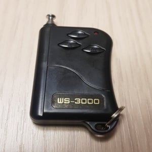 우성전자 WS-3000 리모컨 / 차고문 리모컨 차단기 주차 건전지 포함