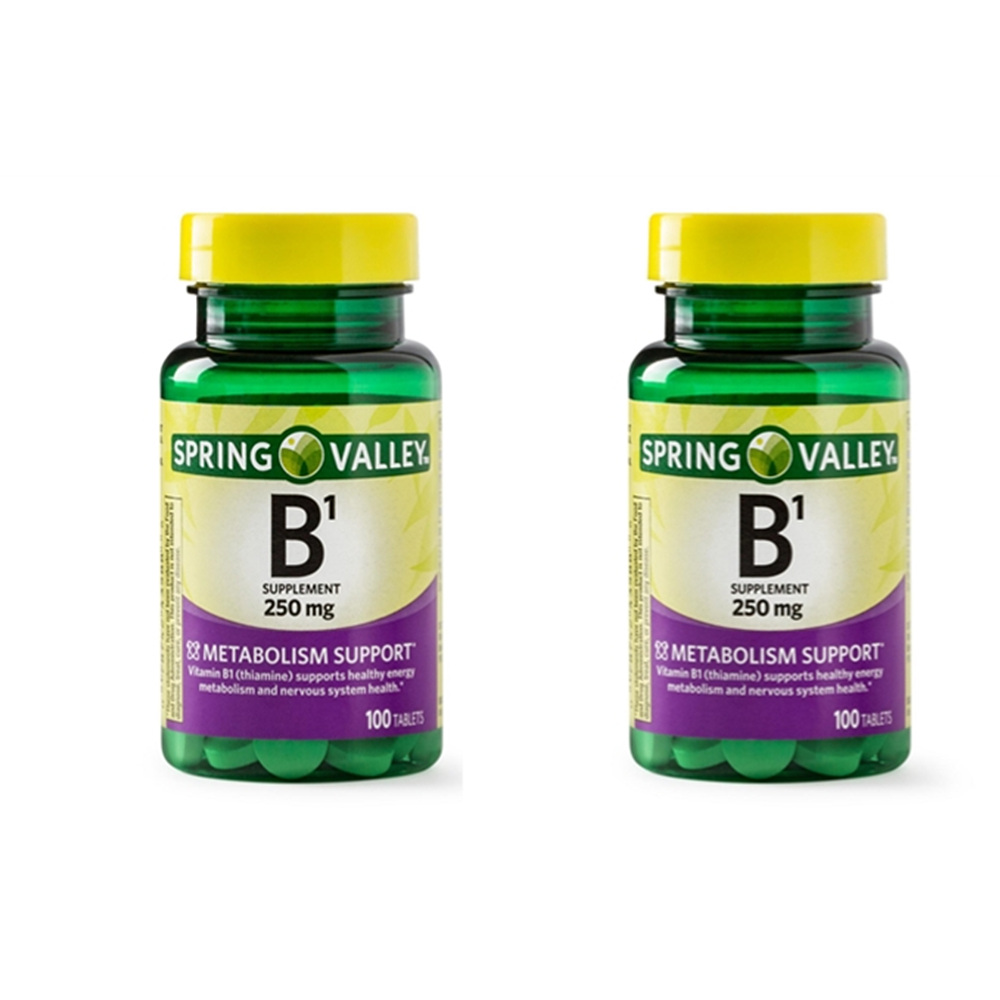 <b>스프링 밸리 비타민</b> B1 250 mg 100정 2팩