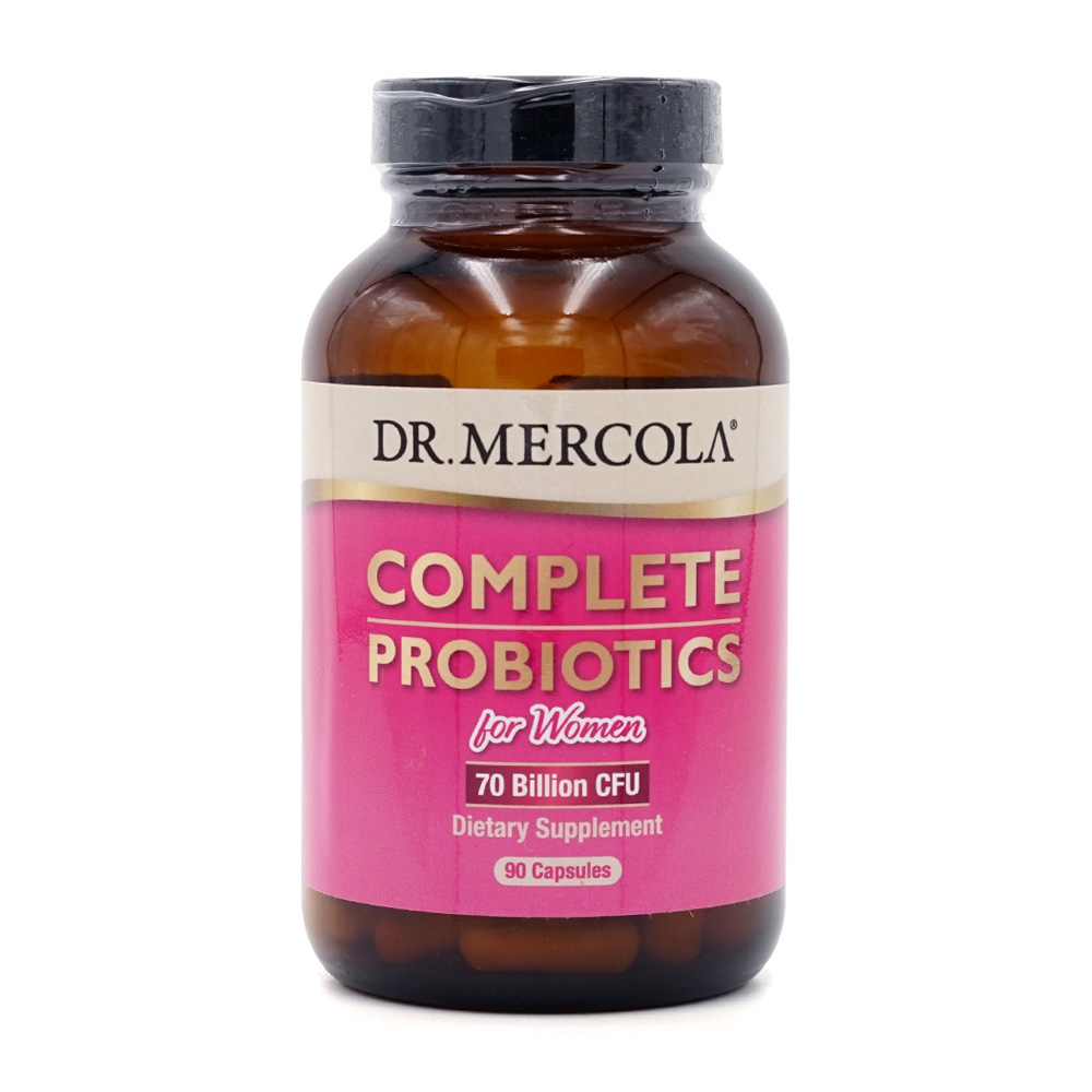 <b>Dr. Mercola</b> 여성용 컴플리트 프로바이오틱 700억 유산균 90베지캡슐