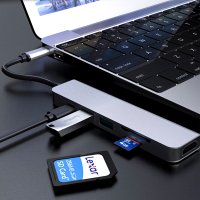 쏘 USB C 타입 충전 허브 HDMI 이더넷 젠더 카드리더기 맥북 프로