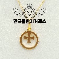 24K 순금 묵주 십자가 아기 체인 목걸이 백일 돌반지 7.5g 선물 당일발송