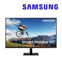 삼성전자 스마트 모니터 M7 32인치(80cm) S32AM700 LS32AM700UKXKR 스피커 넷플릭스 유튜브 미러링