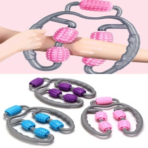 팔뚝 마사지 허벅지 종아리 롤링 안마기 회전 발 지압봉 마사지기