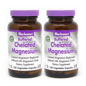 [1+1] 블루보넷 버퍼드 킬레이트 마그네슘 200mg 120캡슐