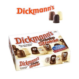 Dickmann’s / 딕만스 초콜릿 3종 (밀크,다크,화이트) 초코마시멜로우) 24st