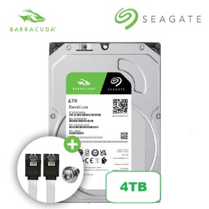 씨게이트 하드디스크 HDD 3.5인치 바라쿠다 256MB, 4TB
