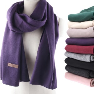 소프트 무지머플러 베이직한 남녀공용 커플 목도리