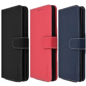 더 베라 LG Q52 다이어리 가죽 지갑 케이스