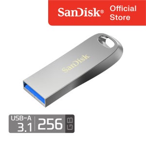 샌디스크 울트라 럭스 USB 메모리 플래시 드라이브 256 GB 기가 SDCZ74