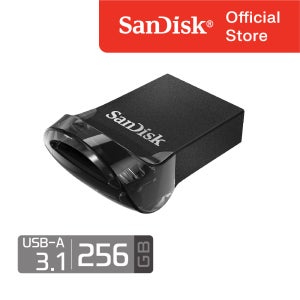 샌디스크 울트라 핏 USB 메모리 초소형 드라이브 256 GB 기가 SDCZ430
