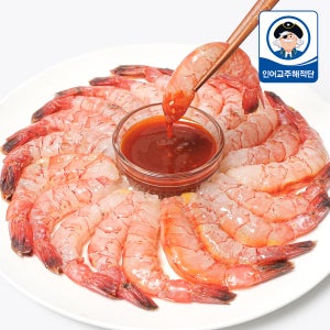 자연산 여수 깐 달마새우회 200g 25미 내외