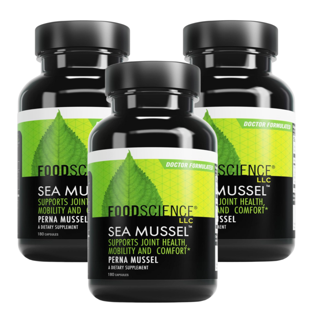 <b>푸드사이언스</b> 초록홍합 씨머슬 Sea Mussel 180캡슐 3개