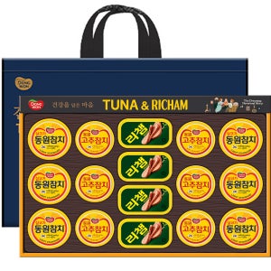 동원 튜나리챔64호 참치선물세트