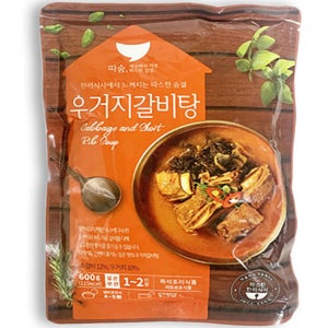 선미식품 따숨 우거지갈비탕 600g 25개입/box