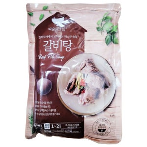 선미식품 따숨 갈비탕 600g 25개입/box