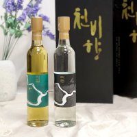 [ 천비향 화주 + 약주 선물 세트 ] 375ml x 각1병 / 오양주 / 쇼핑백O