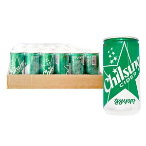 롯데 사이다 190ml 30캔 1개