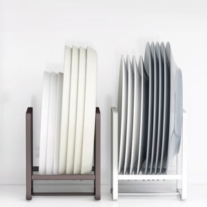 주방 접시 정리대 싱크대 냄비뚜껑 조리도구 거치대 꽂이 스텐 접시렉