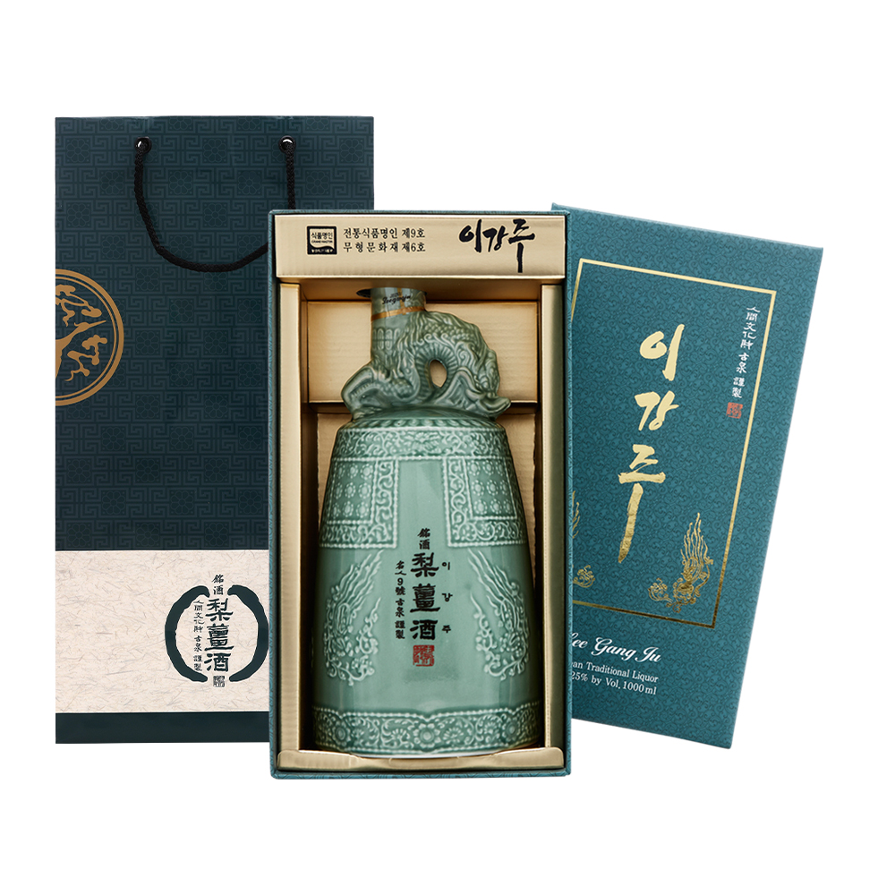 조선3대명주 조정형명인 전주 이강주 특3호 선물세트 25도 1000ml 전통주선물