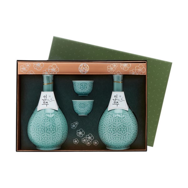 조선3대명주 조정형명인 전주 이강주 25도 500ml 2병 주병세트 전통주선물