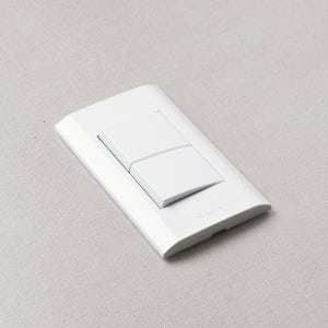 전등스위치 2구 스위치교체 스위치커버 70S 화이트