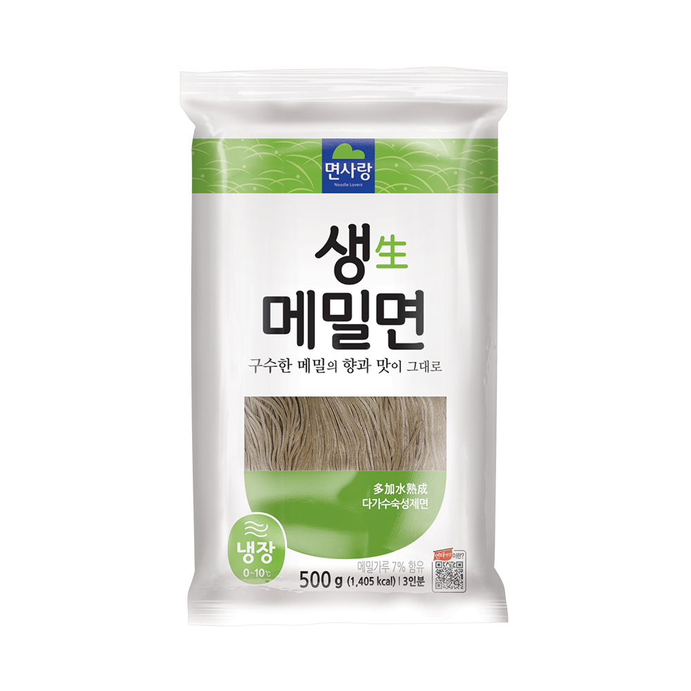 면사랑 생메밀면 제품 이미지