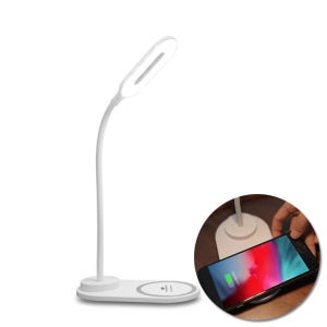 2in1 LED 스탠드 조명 휴대폰 고속무선충전기