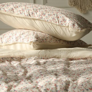 토션레이스 안감 모달 리지 차렵 이불 침구 세트 구매 가능