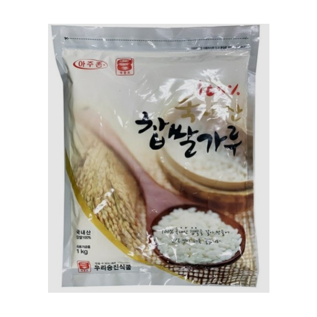 승진 국내산 100% 찹쌀가루 1kg