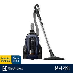 [카드사7%]일렉트로룩스 1600W 미세먼지 99.999% 더블헤파13필터 퓨어C9 유선청소기 PC91-5IBM
