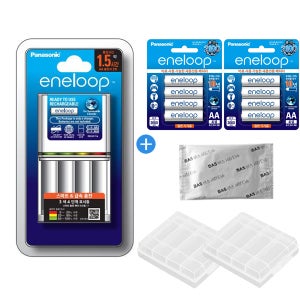 에네루프 CC55 초급속 충전기+AA 충전지 8알