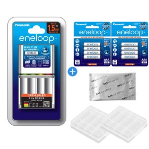 에네루프 CC55 초급속 충전기+AAA 충전지 8알