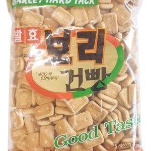 45년 전통 발효 보리건빵 500g 사무실간식 전투식량 군납건빵 신흥제과