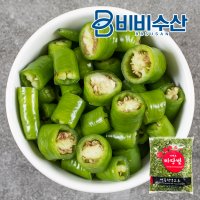 청양고추 슬라이스 1kg 냉동야채