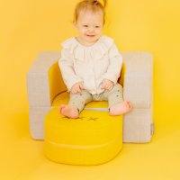 알집 얌얌소파 파인애플 아기 유아 쇼파 의자