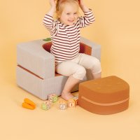 알집 얌얌소파 당근 아기 유아 쇼파 의자