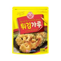 오뚜기 튀김가루 2kg 6개