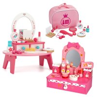 원목 아기 화장대 장난감 메이크업 가방 유아 어린이 선물