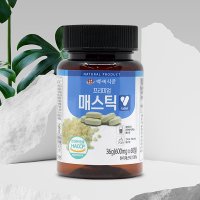 백세식품 그리스 키오스 매스틱 메스틱 검 정 600mg 60정 1개 HACCAP제품