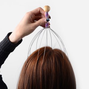 두피 마사지기 헤어 케어 관리기 머리 마사지기 지압기 관리 자극 모발 혈액순환 셀프 지압