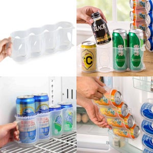 캔맥주 정리 트레이 맥주 음료수 캔 보관장 정리 보관함 홀더