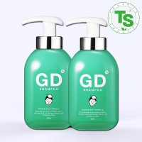 TS GD지디샴푸 400ml x2 청소년/사춘기 학생 샴푸 푸르티향 두피/비듬 정수리냄새